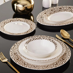 Karaca Jewel 56 Parça 12 Kişilik New Bone Yemek Takımı