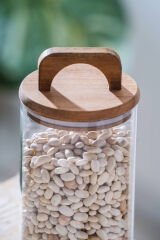 Acar Calix Cam Kavanoz - 21 cm