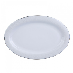Karaca Silvermask Platin 60 Parça 12 Kişilik Porselen Yemek Takımı