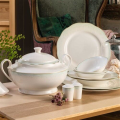 Korkmaz Flora Collection 60 Parça Yuvarlak Yemek Takımı A8261
