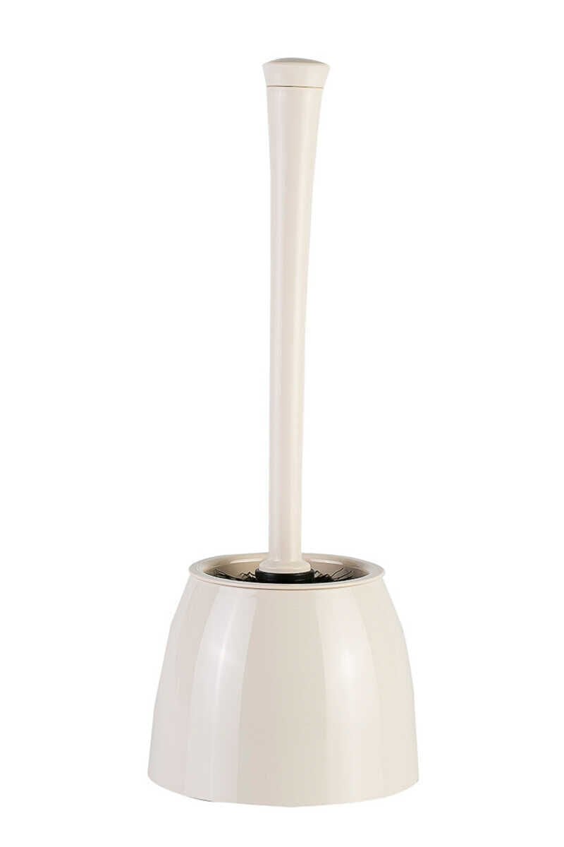 Primanova Neon Tuvalet Fırçası Gövde Bej Sap Opak Bej