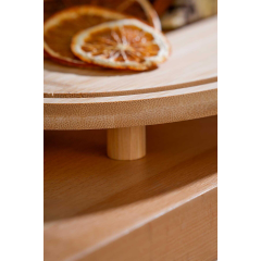Acar Bambu Oval Sunum Tabak - 30 cm