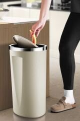 Primanova Lenox 35 LT Çöp Kovası - Bej