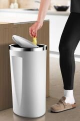 PRİMANOVA LENOX 35LT ÇÖP KOVASI-BEYAZ