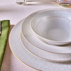 Karaca Forever Bone June 24 Parça 6 Kişilik Yemek Takımı