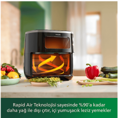 Philips Airfryer XL HD9257/80 3000 Serisi 5.6 lt Yağsız Fritöz
