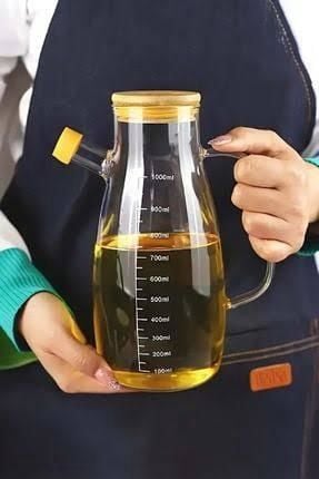 MİEN 1000 ML BOROSİLİKAT CAM YAĞLIK