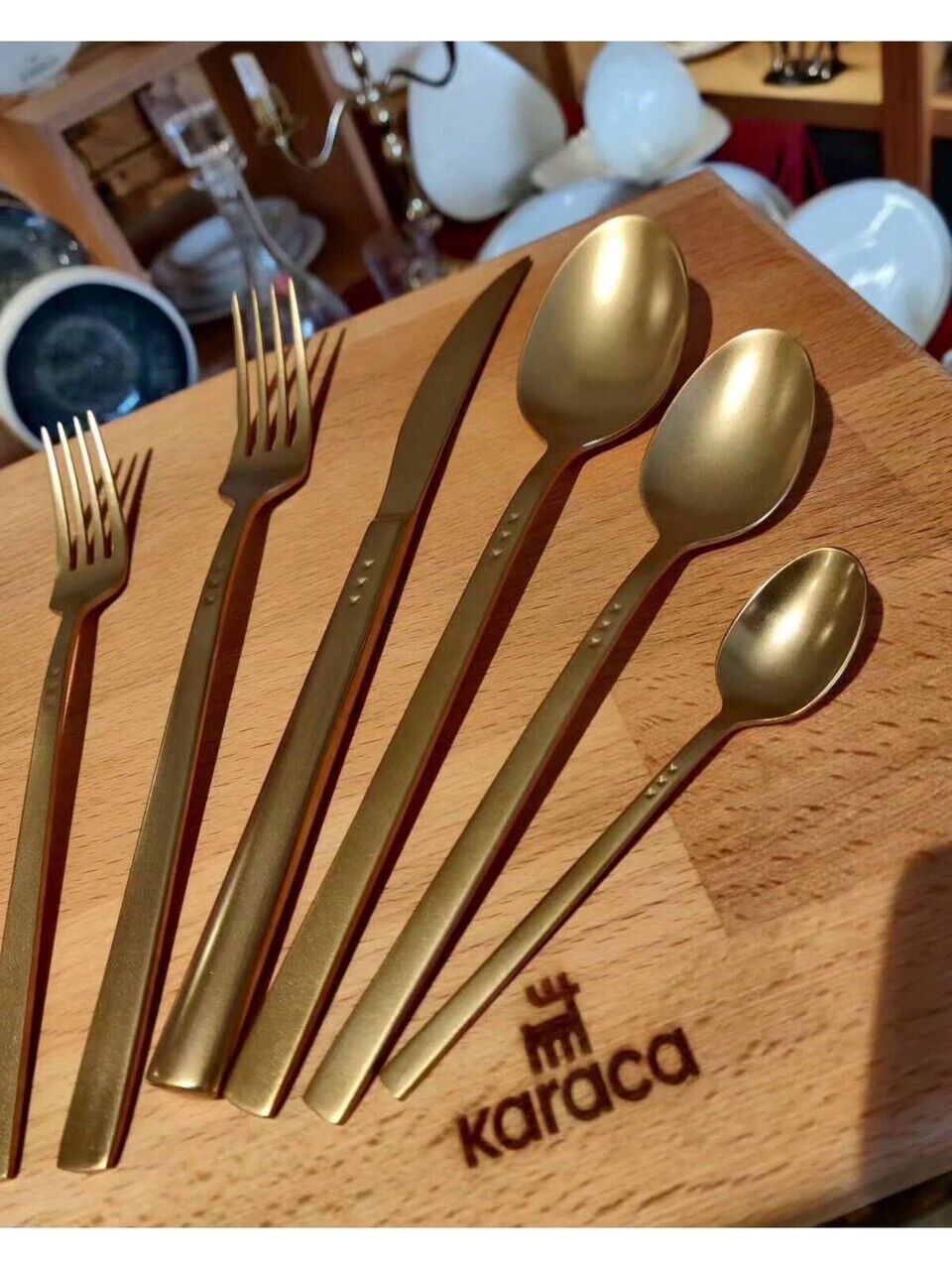 Karaca Starbeat Mat Gold 72 Prç Elegance Çkb Kutulu