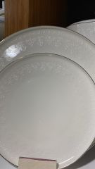 ROYKİNG SİLVER LACE EMBOSSED 55 PRÇ YEMEK TAKIMI