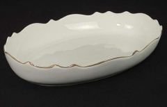 ROYKİNG WAVE OVAL SUNUM TABAK  33-23-6