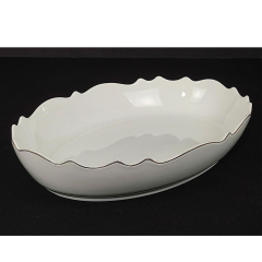 ROYKİNG WAVE OVAL SUNUM TABAK 38-28-8