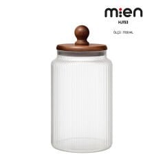 MİEN AKASYA KAPAK BALL CAM KAVANOZ 1700ML