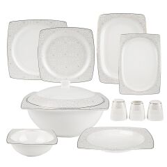 KARACA FINE BONE 60 PRÇ YEMEK TAK.KARE BONE MANDY