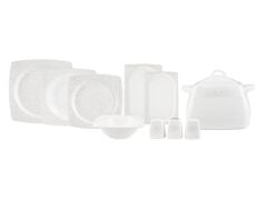 KARACA 60 PARÇA YEMEK TAKIMI KARE BONE BRIDE