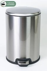 PRİMANOVA CİGO PEDALLI ÇÖP KOVASI 12LT İÇ KISIM SİYAH