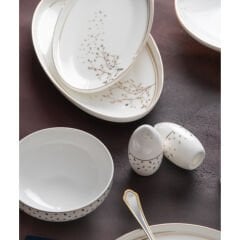 Acar Rosalind 12 Kişilik 57 Parça Porselen Yemek Takımı