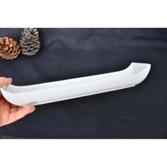 Tekbir Ortaboy Kayık Tabak Sunum Tabak 33 cm