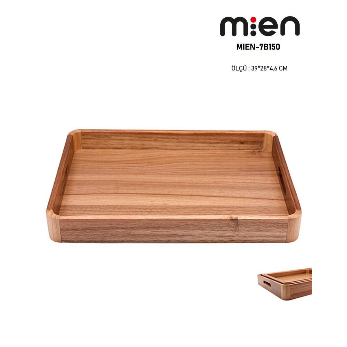 MİEN AKASYA TEPSİ 39 x 28 x 4,6 cm