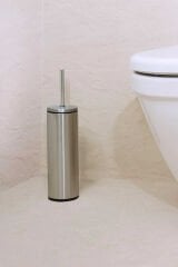 PRİMANOVA İNOX CİGO WC TUVALET FIRÇASI MAT İÇ KISIM SİYAH