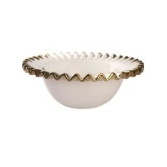 Roy King Daisy Yuvarlak 27cm Salata Kasesi Altın GBO 129