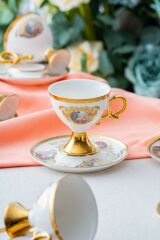 Acar Rosanna 6 Kişilik Kahve Fincanı Takımı - 90 ml