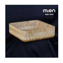 MİEN 23 CM KARE BAMBU CURVE KASE
