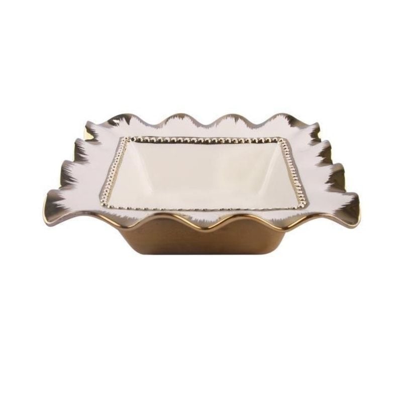 ROYKİNG AVANGARDE KARE BOL KASE KREM GBO 088