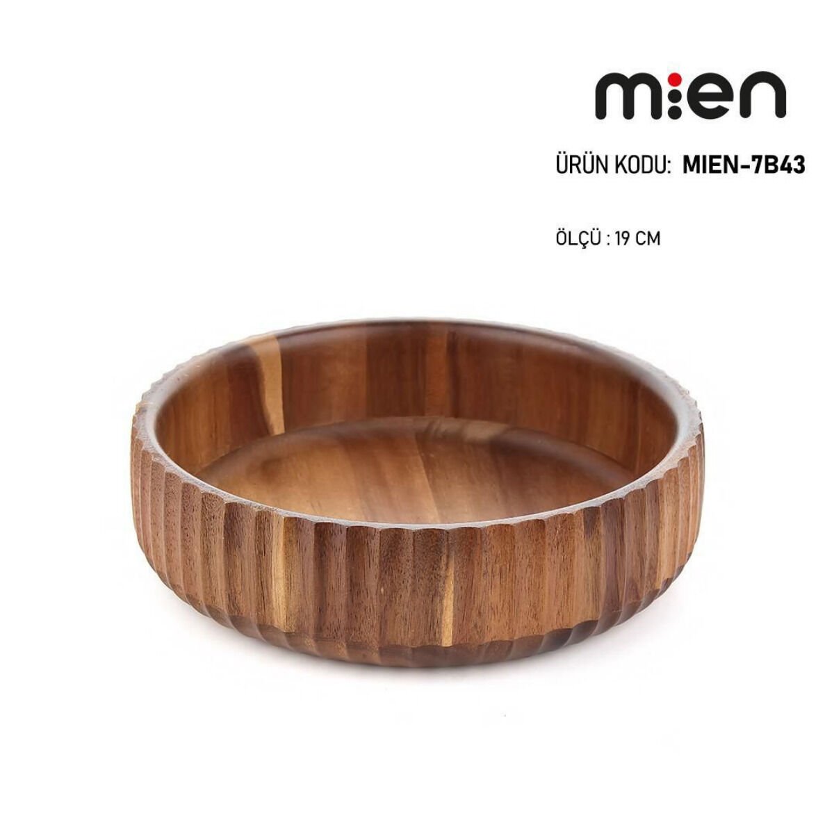 MİEN 19 CM AKASYA YUVARLAK CURVE KASE