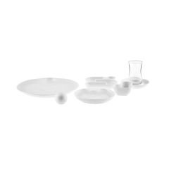 Karaca Streamline Salsa Fine Bone 26 Parça 6 Kişilik Kahvaltı/Servis Takımı