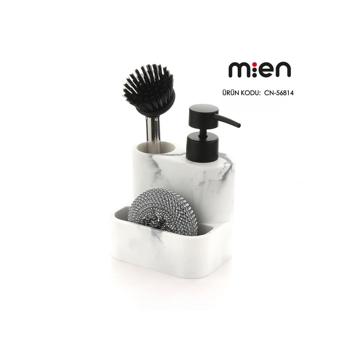 MİEN F/5 POLYRESIN KITCHEN SINK SOAP DISPENSER