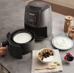 Karaca Air Pro Cook XL 2 in 1 Konuşan Airfryer Black Copper 4 Kişilik