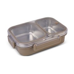 Aryıldız Bento Lunch Box 2 Bölmeli Haki