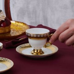 Karaca Hürrem 6 Kişilik Kahve Fincanı 90 Ml