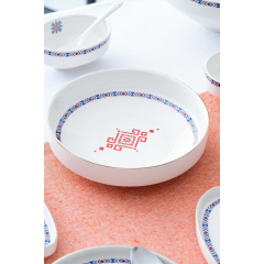 Acar Simona 6 Kişilik 45 Parça Kahvaltı & Yemek Takımı