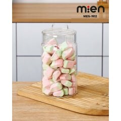 MİEN YUVARLAK CAM KAVANOZ 800 ml