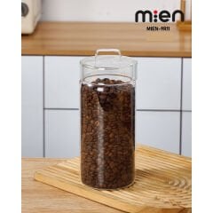 MİEN YUVARLAK CAM KAVANOZ 1100 ml