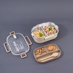 Aryıldız Bento Lunch Box Beige 920 ml