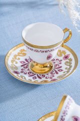 Acar Kleodora 6 Kişilik Kahve Fincan Takımı - 90 ml