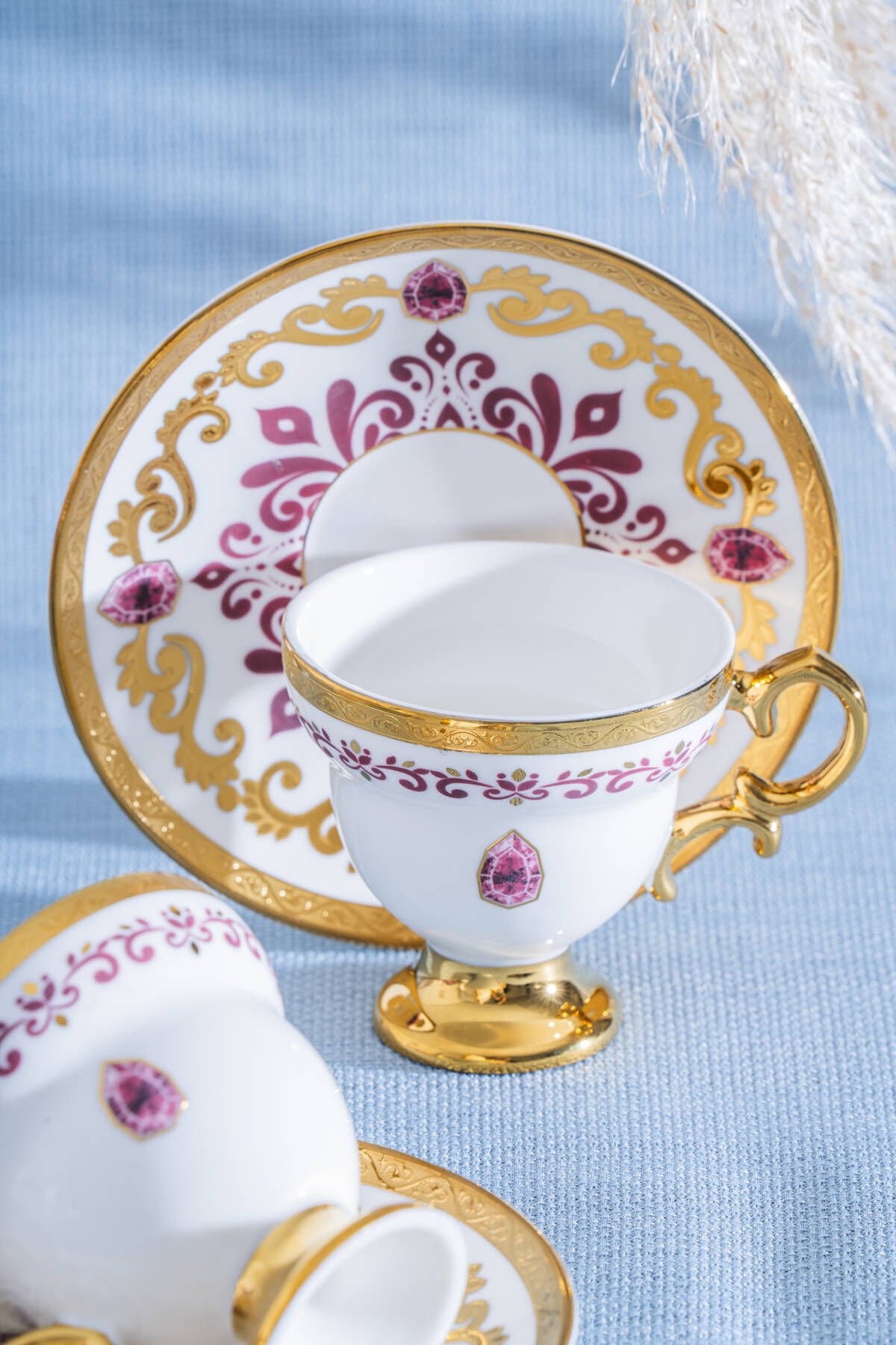 Acar Kleodora 6 Kişilik Kahve Fincan Takımı - 90 ml