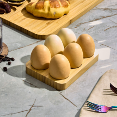 Mien Bambu Yumurtalık - Kahverengi - 17 cm