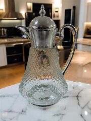 ROYKİNG Nurbanu Sürahi Şerbetlik 1.8 Litre – Gümüş