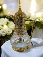 ROYKİNG Mihrimah Sürahi Şerbetlik 1.8 Litre – Gold