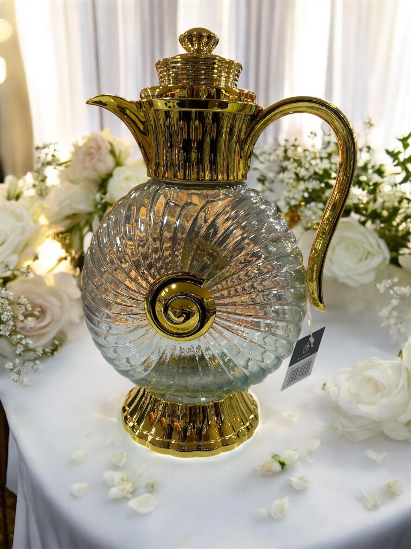 ROYKİNG Hürrem Sürahi Şerbetlik 1.8 Litre – Gold