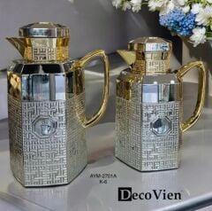 DecoVien İkili Cam İç Termos Seti