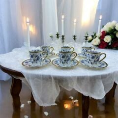 Royking Felicty 6 LI Kahve Fincan Takımı