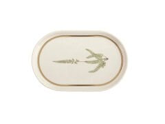 Porland Botanical Desen1 Kayık Tabak 18cm