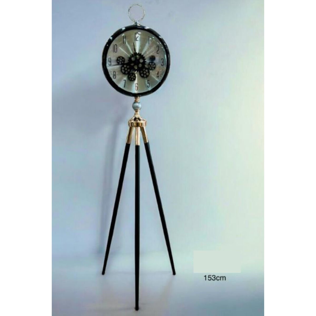 DecoVien Tripod Ayaklı Dekoratif Çarklı Saat – 153 cm