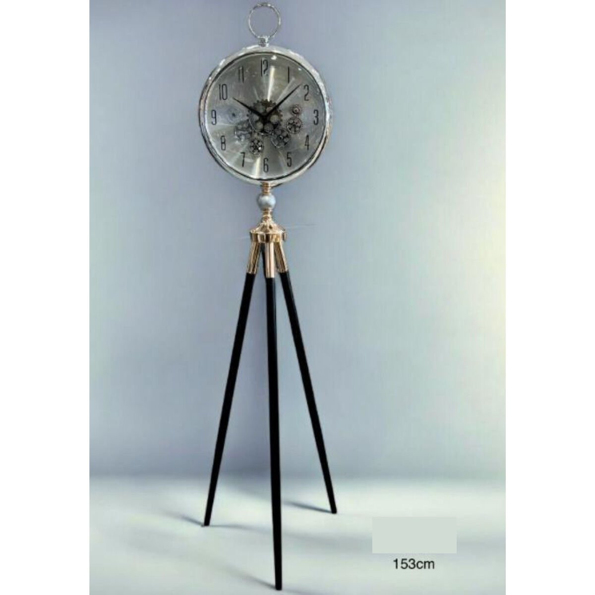 DecoVien Tripod Ayaklı Dekoratif Çarklı Saat – 153 cm
