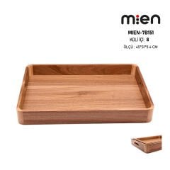 MİEN BÜYÜK AKASYA DİKDÖRTGEN TEPSİ