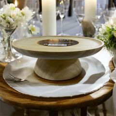 MİEN 28 CM BAMBU AYAKLI SUNUMLUK